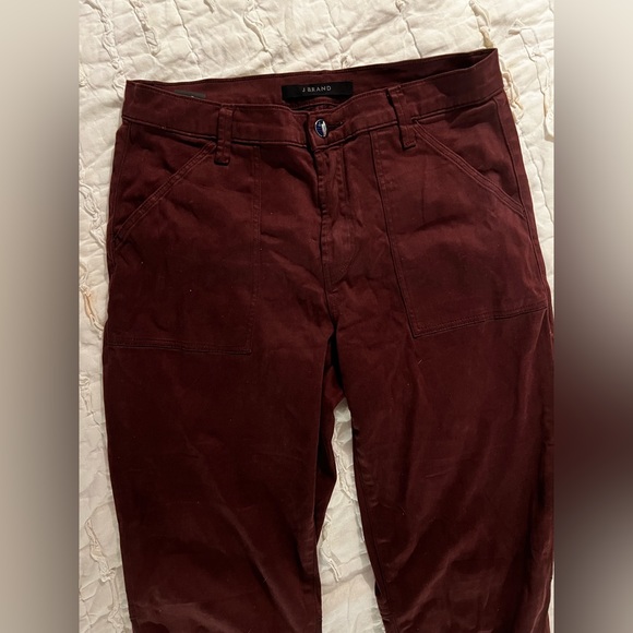 J Brand Arkin Zip Ankle Jogger in Courant - Picture 7 of 8